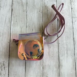 PREOWNED INSTAX CROSS BODY SHINY PINK CARRYING CASE